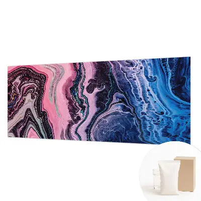 Papier peint intissé tourbillons colorés