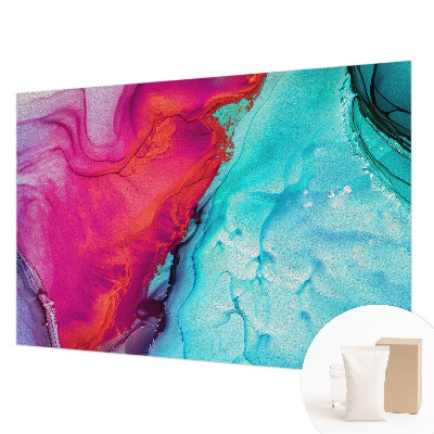 Décoration murale panoramique intissé avec motif « Farebná vlna »