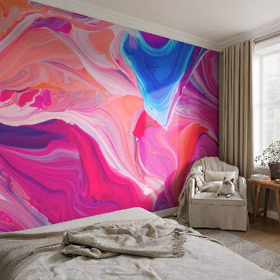 Poster mural panoramique Tekuté vlny