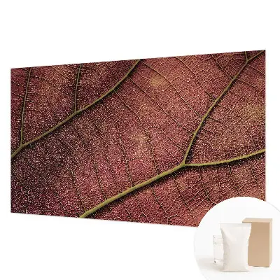 Papier peint photo grand format pour le mur Texture feuillue