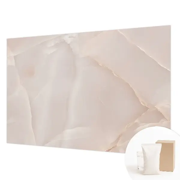 Papier peint photographique sur tissu non tissé marbre rose