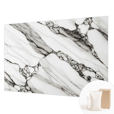 Papier peint panoramique chambre avec un motif pierreux