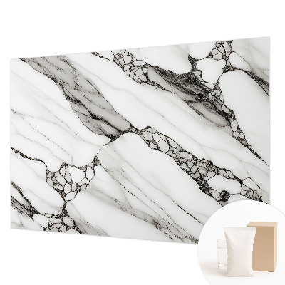 Papier peint panoramique chambre avec un motif pierreux