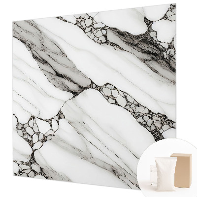 Papier peint panoramique chambre avec un motif pierreux