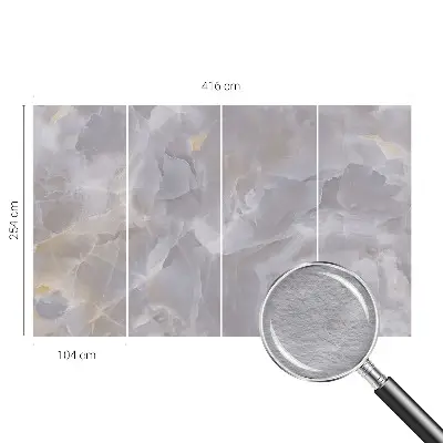 Papier peint photo sur tissu non tissé Vagues de marbre