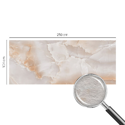 Papier peint panoramique tendance avec un motif pierre