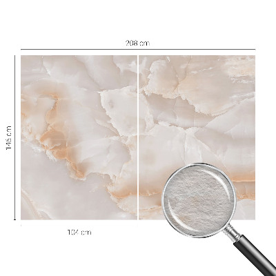 Papier peint panoramique tendance avec un motif pierre