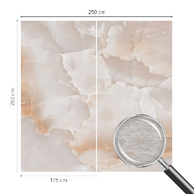 Papier peint panoramique tendance avec un motif pierre