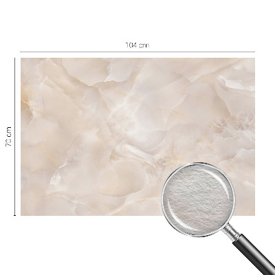Papier peint panoramique haut de gamme avec un motif de marbre délicat