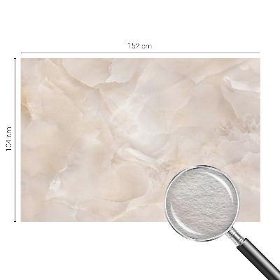 Papier peint panoramique haut de gamme avec un motif de marbre délicat