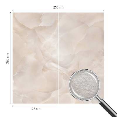 Papier peint panoramique haut de gamme avec un motif de marbre délicat