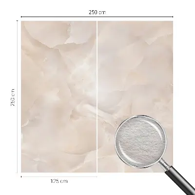 Papier peint photographique sur tissu non tissé Marbre délicat