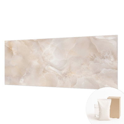 Papier peint panoramique haut de gamme avec un motif de marbre délicat