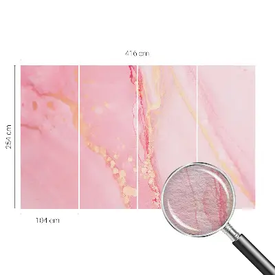 Papier peint photo grand format pour le mur abstraction pastel