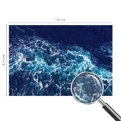 Papier peint photographique sur tissu non tissé vagues de la mer
