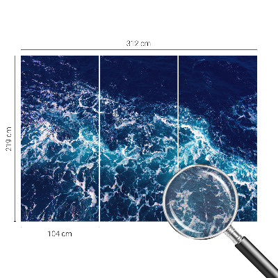 Papier peint photo Morské vlny