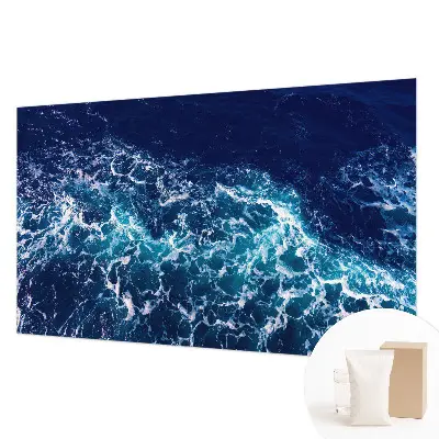 Papier peint photographique sur tissu non tissé vagues de la mer