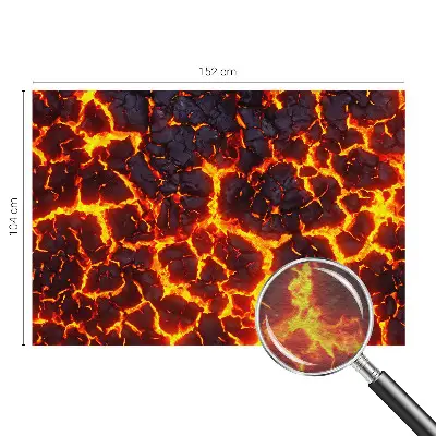 Papier peint intissé Magma puissant
