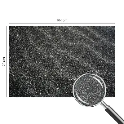 Papier peint photo grand format pour le mur vagues de sable