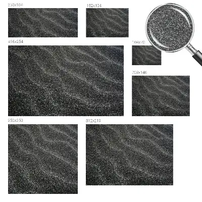 Papier peint photo grand format pour le mur vagues de sable