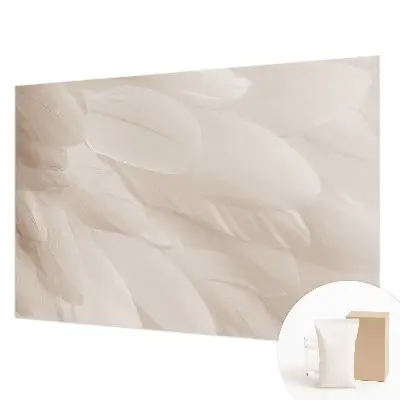 Papier peint photo sur tissu non tissé Plumes éthérées