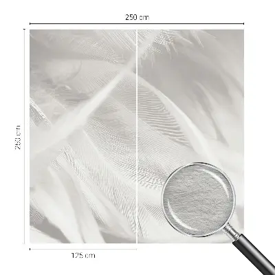 Papier peint photographique intissé Plumes subtiles