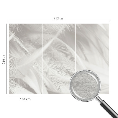 Papier peint chambre moderne Jemné pierka