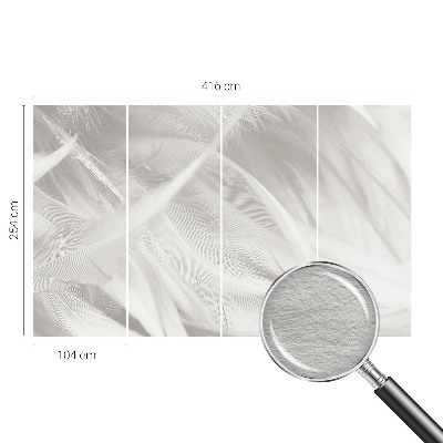 Papier peint chambre moderne Jemné pierka