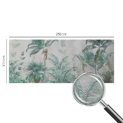 Papier peint photo imprimé sur tissu non tissé oasis exotique