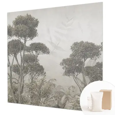 Papier peint intissé jungle tropicale