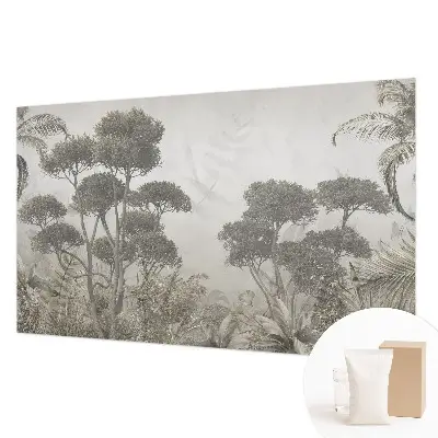 Papier peint intissé jungle tropicale
