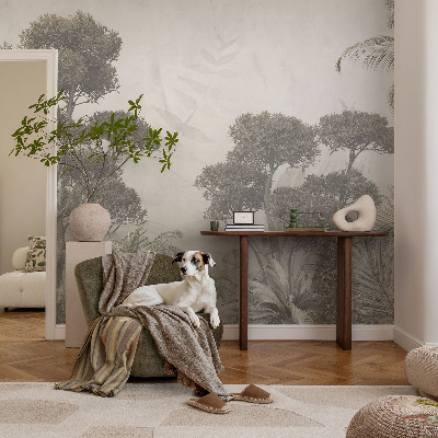 Papier peint panoramique sur mesure Tropická džungľa