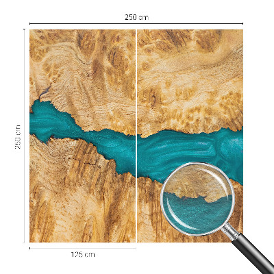 Tapisserie panoramique Drevo a živica