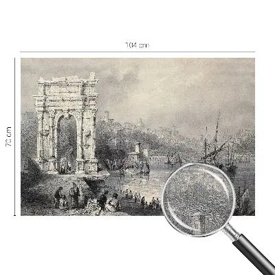 Papier peint photo imprimé sur tissu non tissé Paysage marin