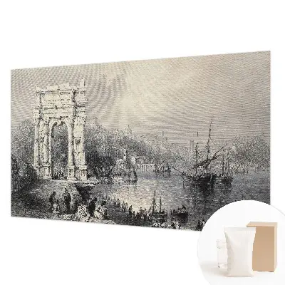 Papier peint photo imprimé sur tissu non tissé Paysage marin