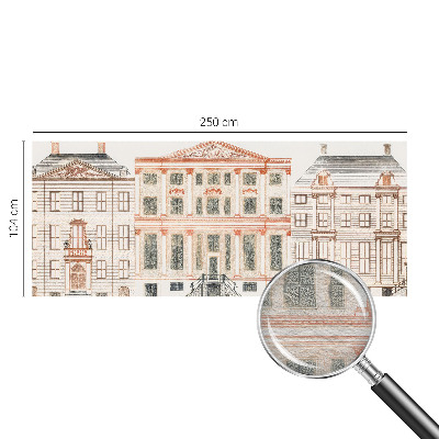 Papier peint panoramique chambre adulte Klasické budovy