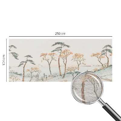 Papier peint photo avec un motif de paysage paisible