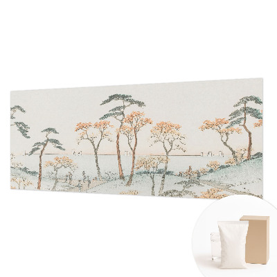 Papier peint photo avec un motif de paysage paisible