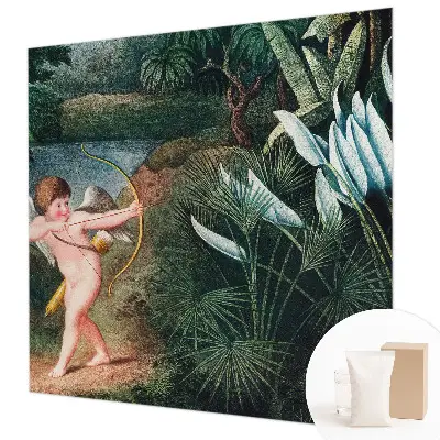 Papier peint photographique sur tissu non tissé Cupidon adorable