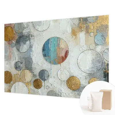 Papier peint photo grand format pour le mur Cercles géométriques
