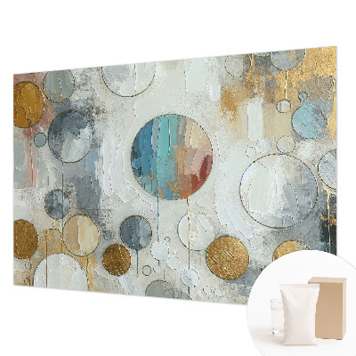 Papier peint panoramique de haute qualité Geometrické kruhy