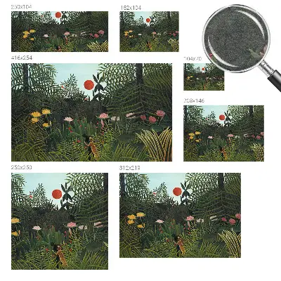 Papier peint photo sur tissu non tissé Paysage exotique