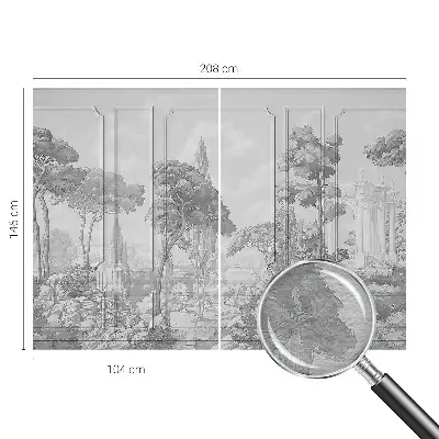 Papier peint photographique intissé nature atmosphérique