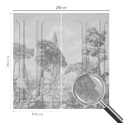 Papier peint photographique intissé nature atmosphérique