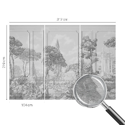 Papier peint panoramique intissé moderne Atmosférická povaha