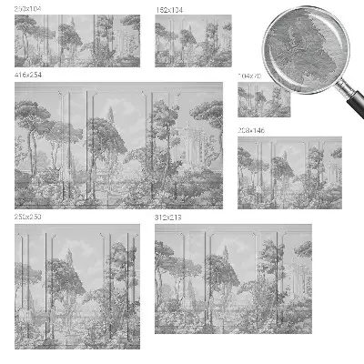 Papier peint photographique intissé nature atmosphérique