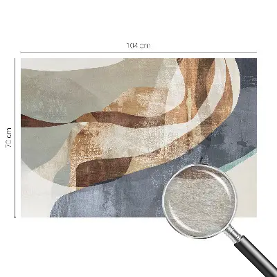 Papier peint photo grand format pour le mur Composition abstraite