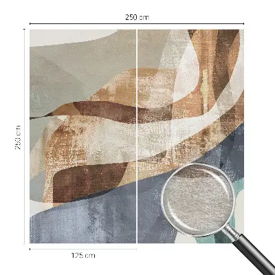 Papier peint photo grand format pour le mur Composition abstraite