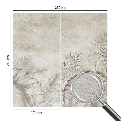 Papier peint photo imprimé sur tissu non tissé feuilles décoratives