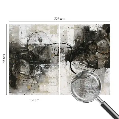 Papier peint photographique intissé vortex abstrait